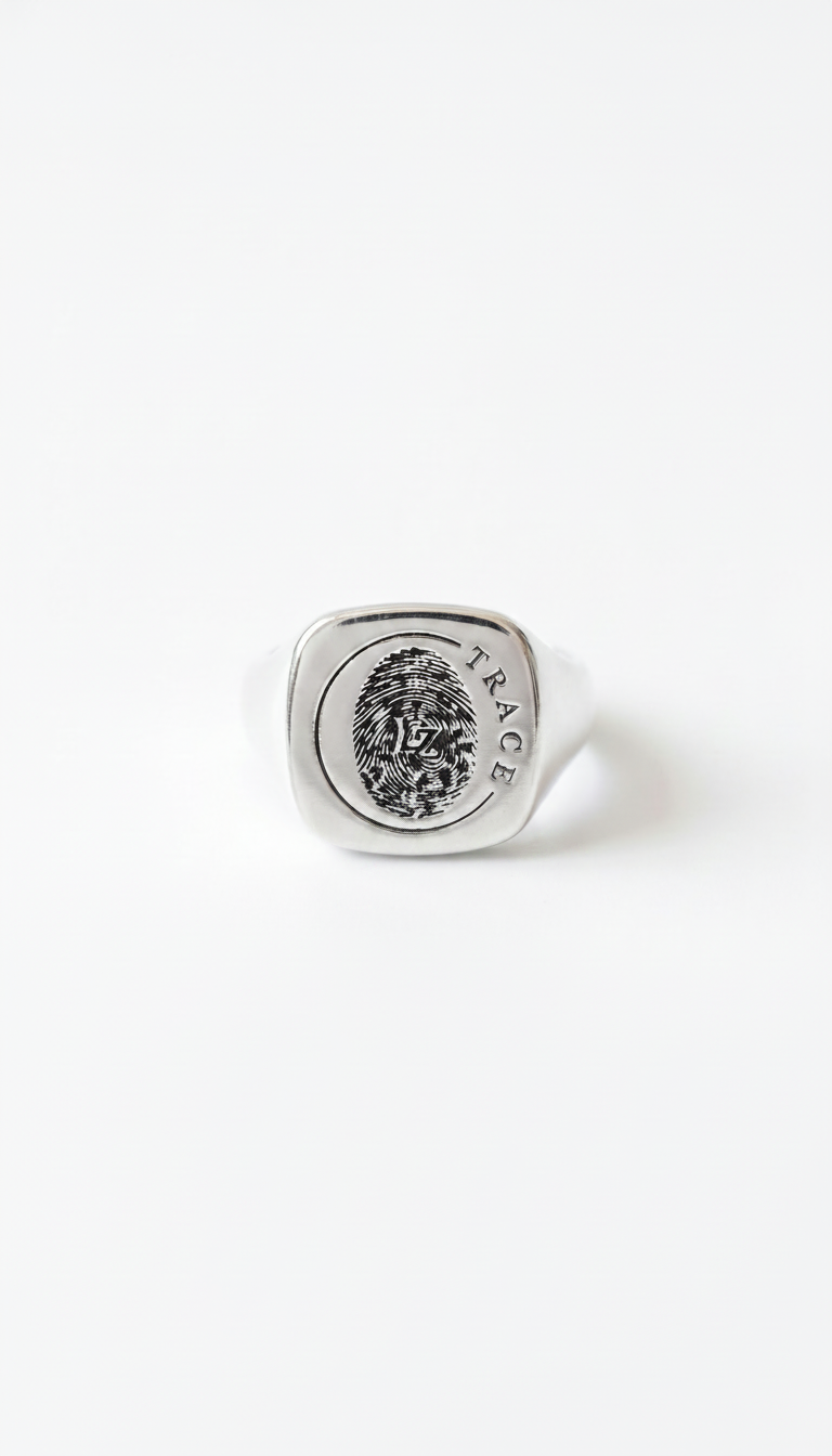 The Pinky Trace Signet Ring